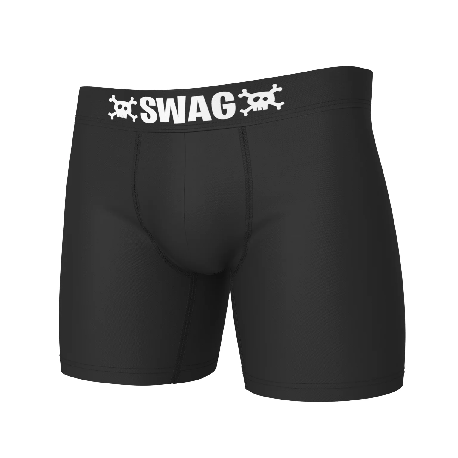 SWAG UnBasics® - Solid Jolly Roger Black Boxers - Image 3
