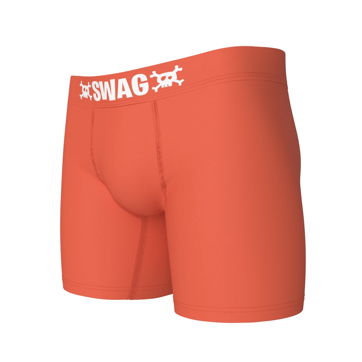 SWAG UnBasics® - Solid Deep Coral Boxers - Image 4