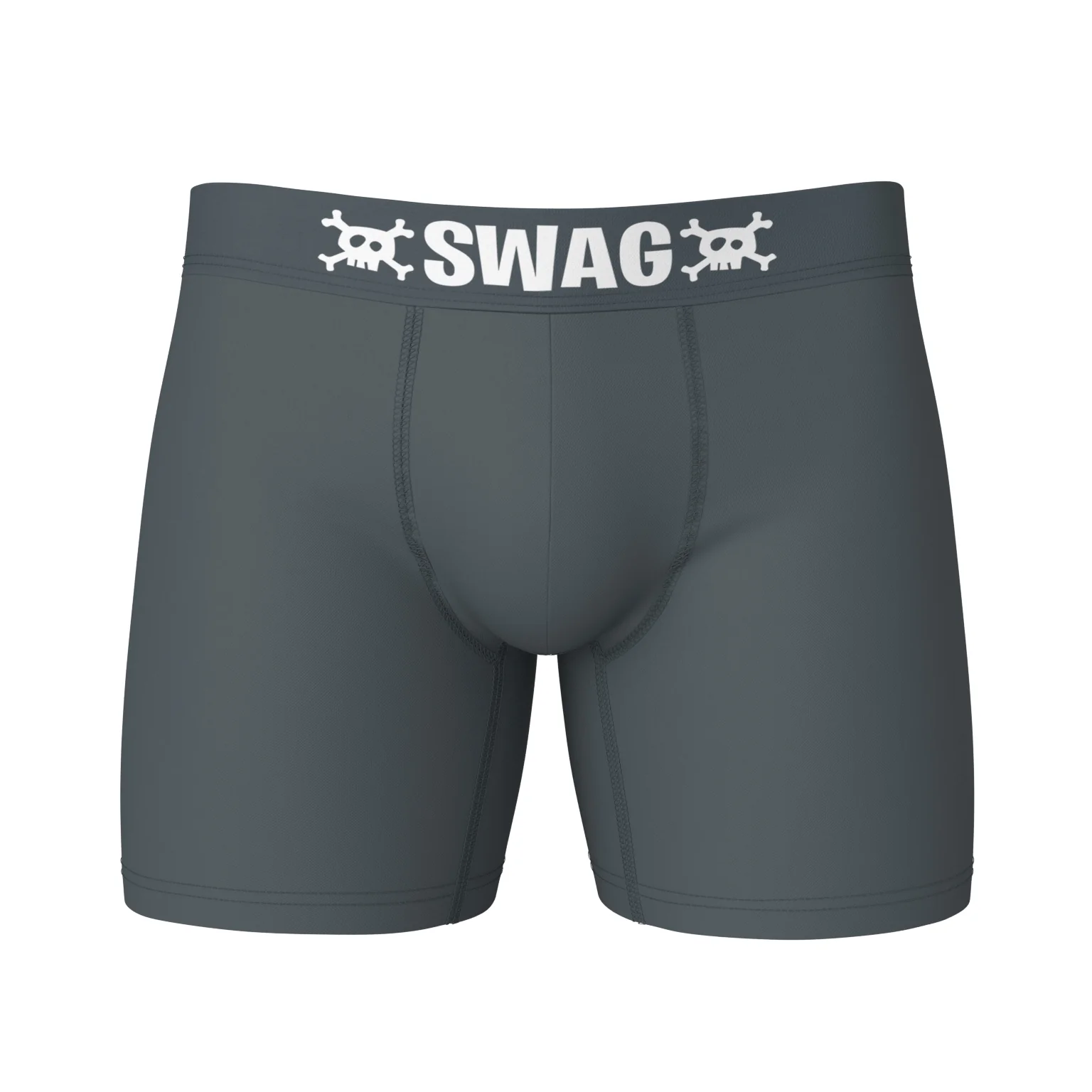 SWAG UnBasics® - Solid Gray Boxers - Image 2