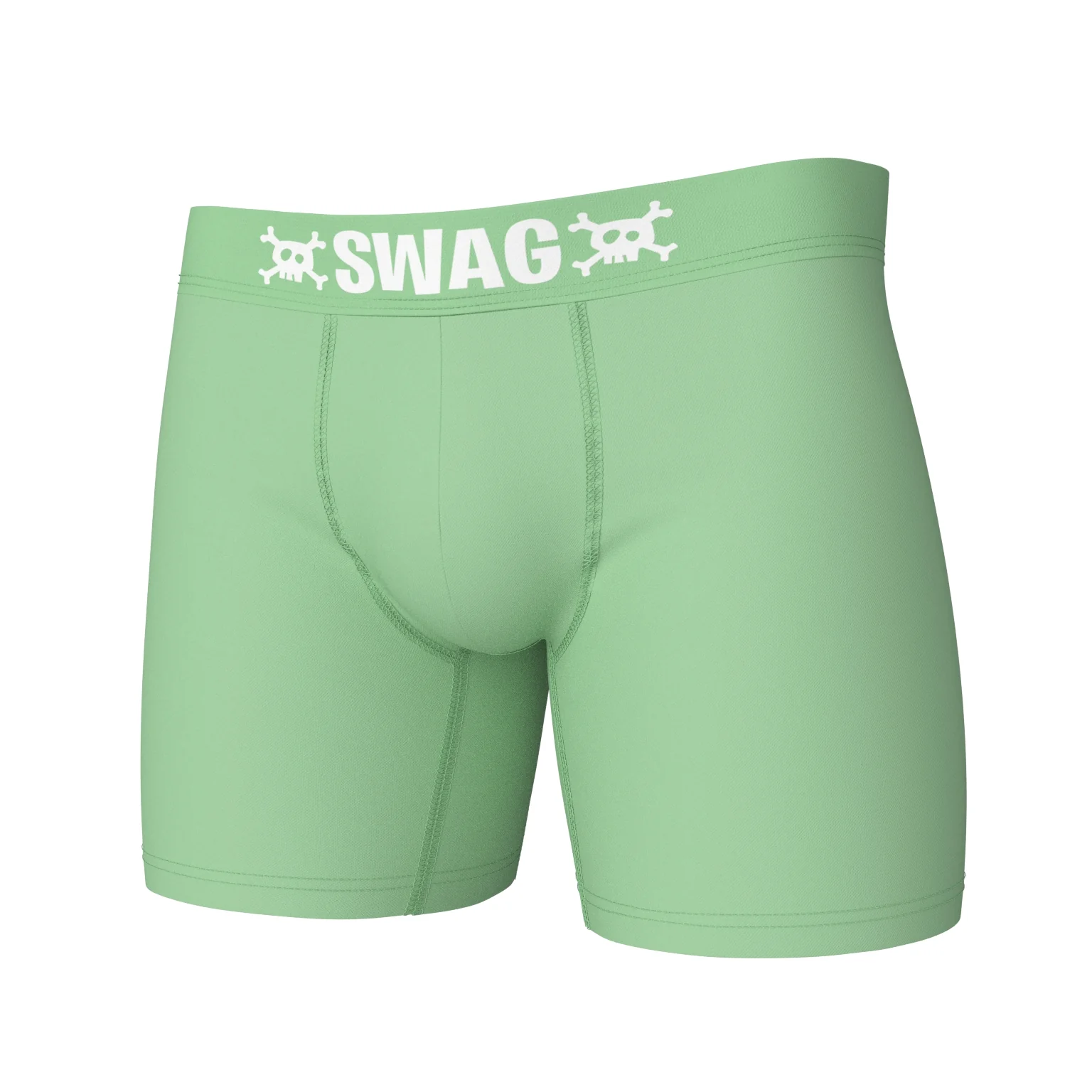 SWAG UnBasics® - Solid Atomic Green Boxers - Image 3