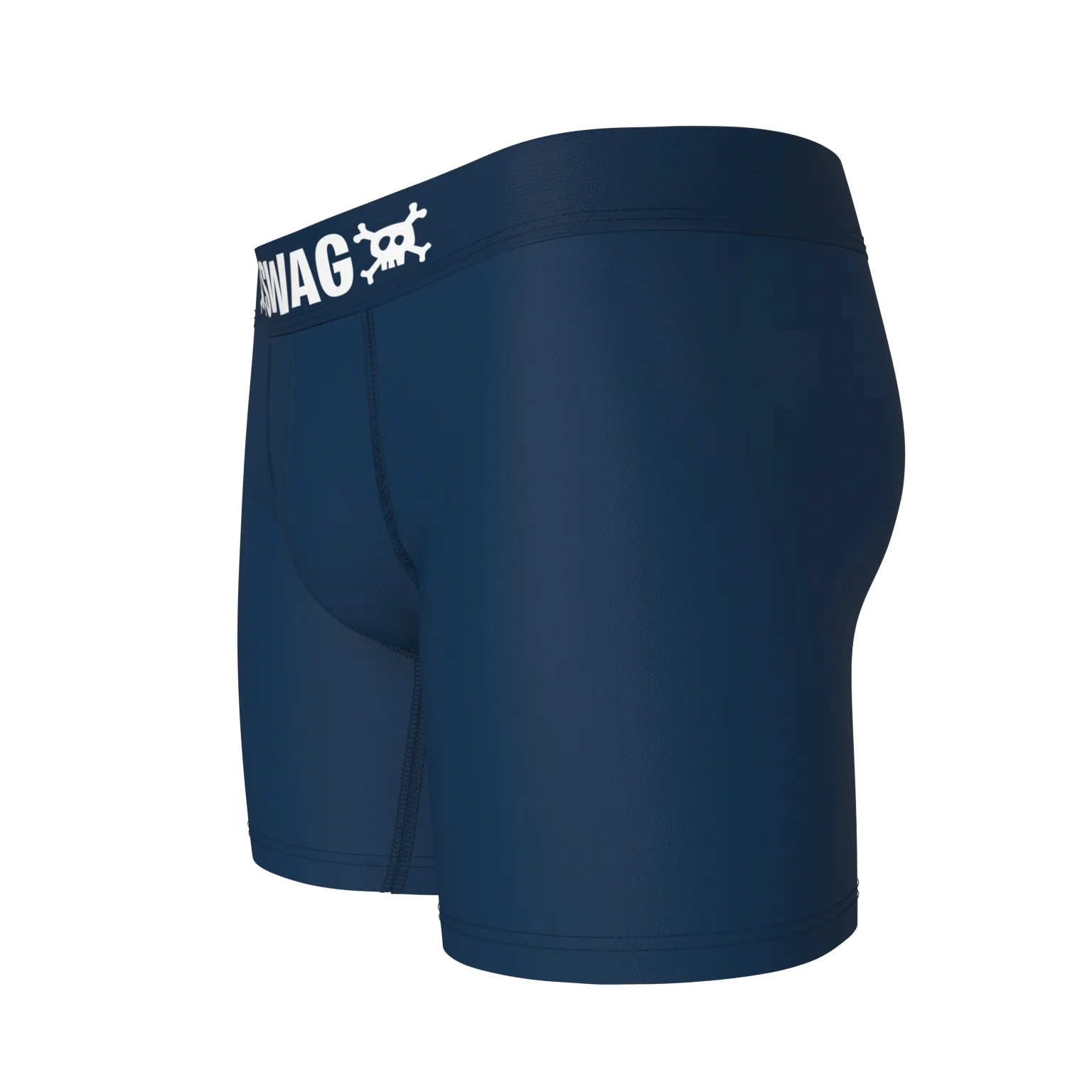 SWAG UnBasics® - Solid Navy Blue Boxers - Image 5