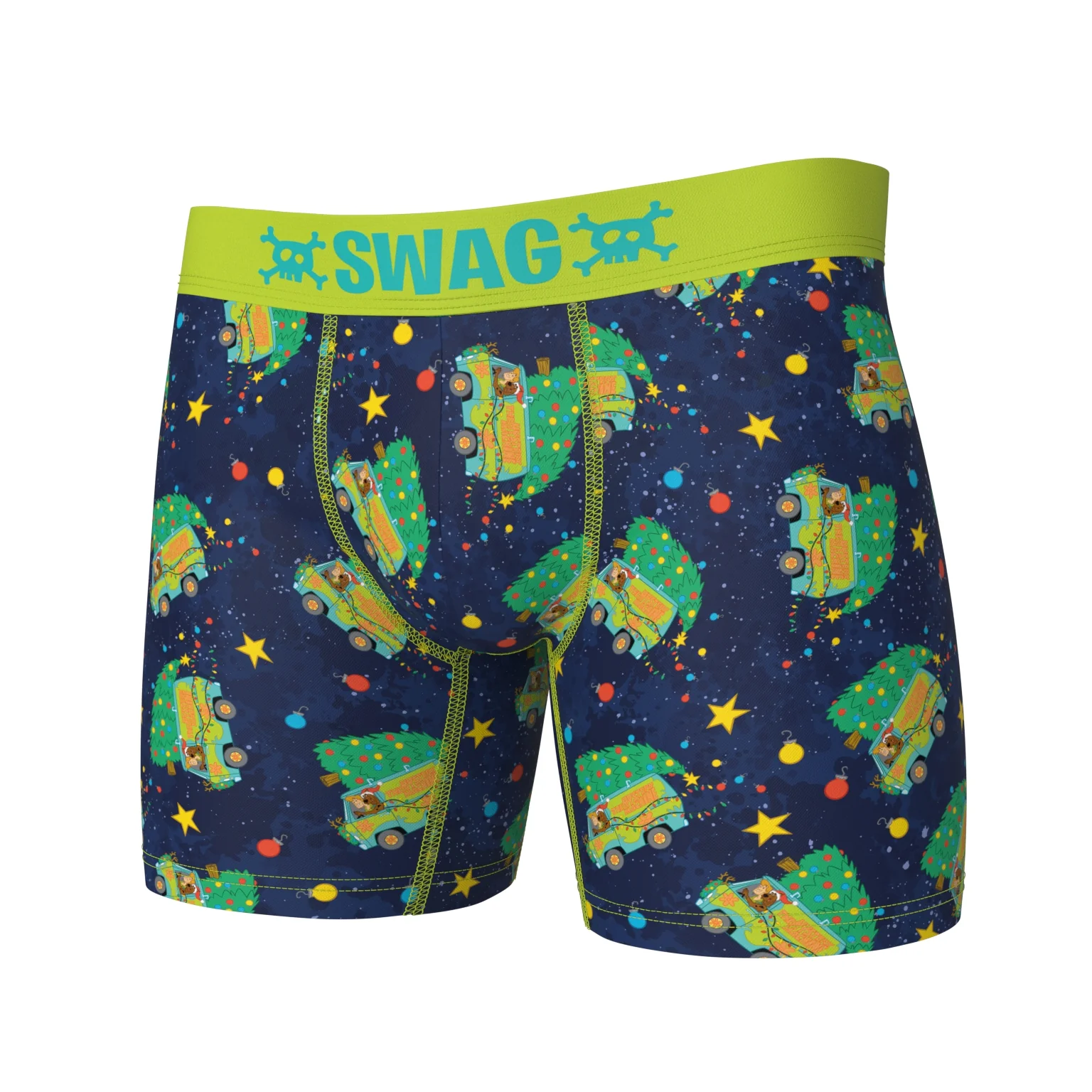 “Scooby-Doo: Xmas Mystery Machine” Holiday Boxer Briefs - Image 3