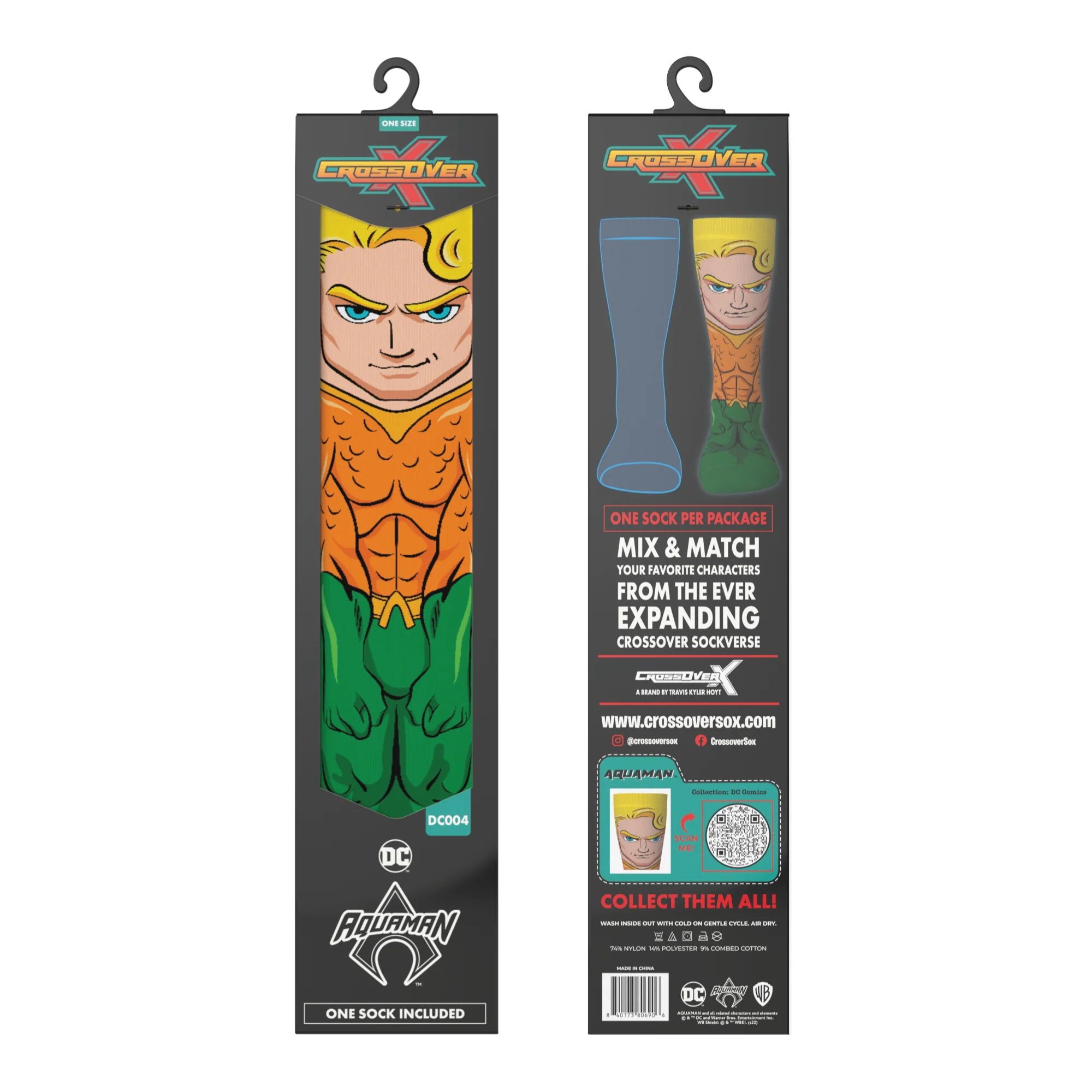 SWAG x CROSSOVER - AQUAMAN (DC004) - PAIR - Image 2