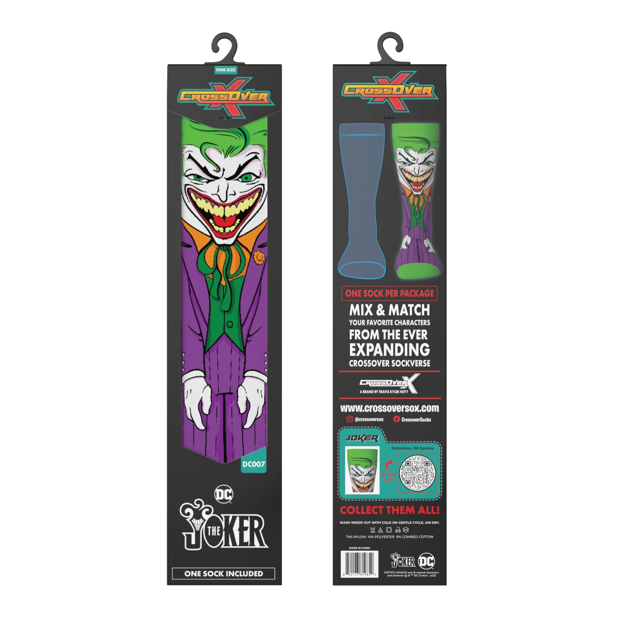 SWAG x CROSSOVER - JOKER (DC007) - PAIR - Image 2