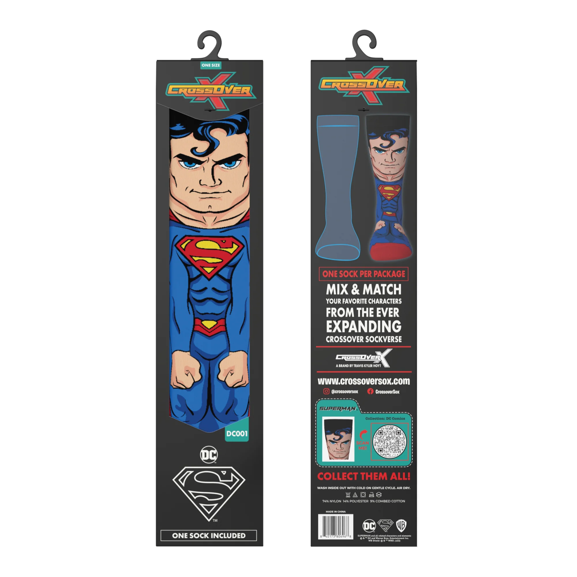 SWAG x CROSSOVER - SUPERMAN (DC001) - PAIR - Image 2