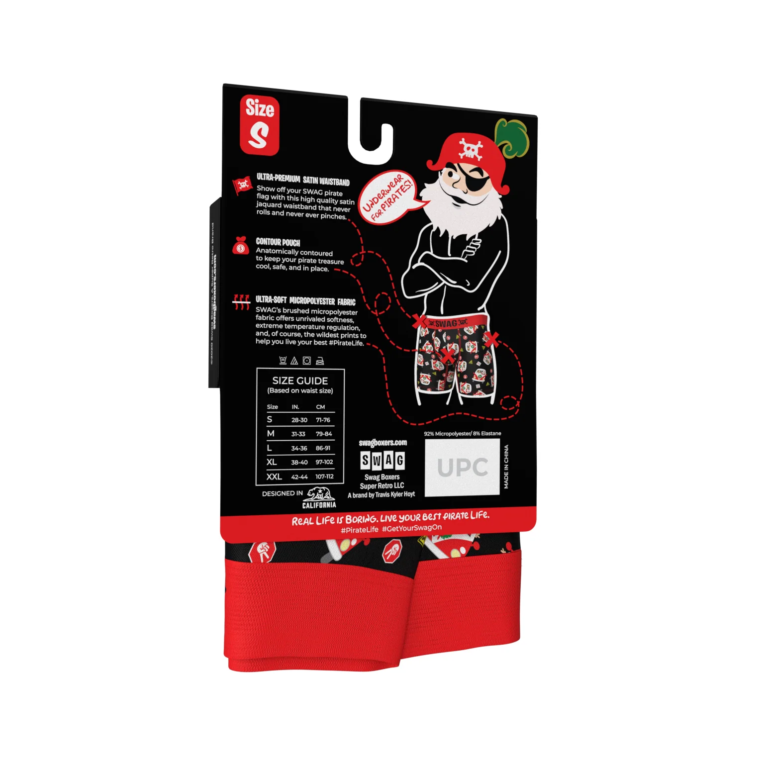 Holiday Roadtrip Boxer Briefs – “Santa’s Got the Wheel!” - Image 3