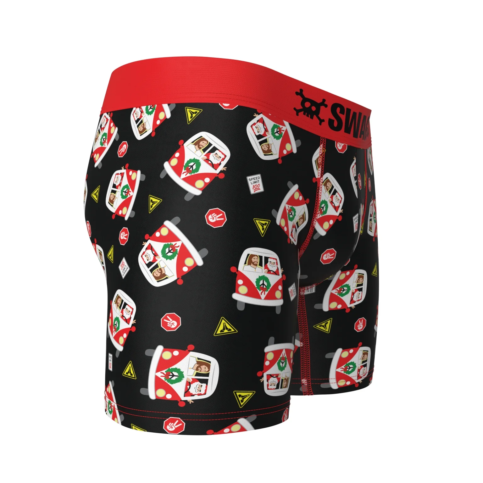Holiday Roadtrip Boxer Briefs – “Santa’s Got the Wheel!” - Image 36