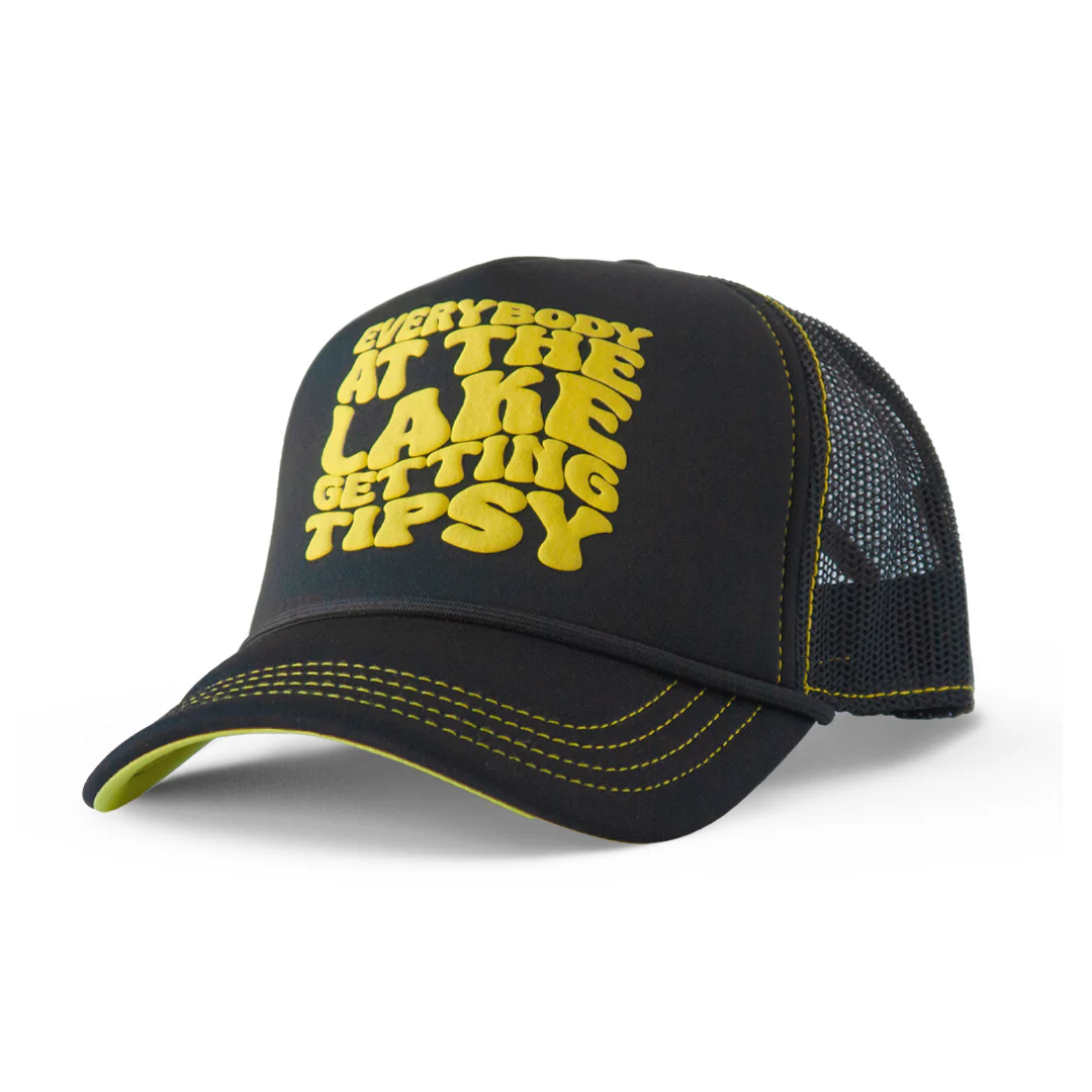 “Everybody at the Lake Gettin’ Tipsy” Trucker Cap